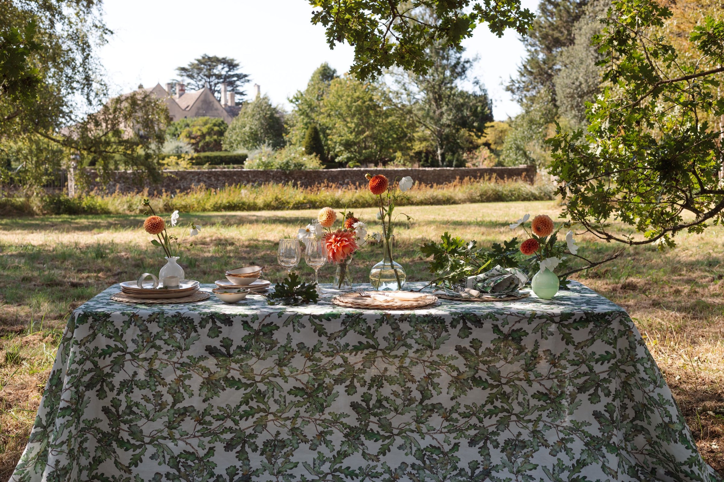 Oak Leaf Tablecloth