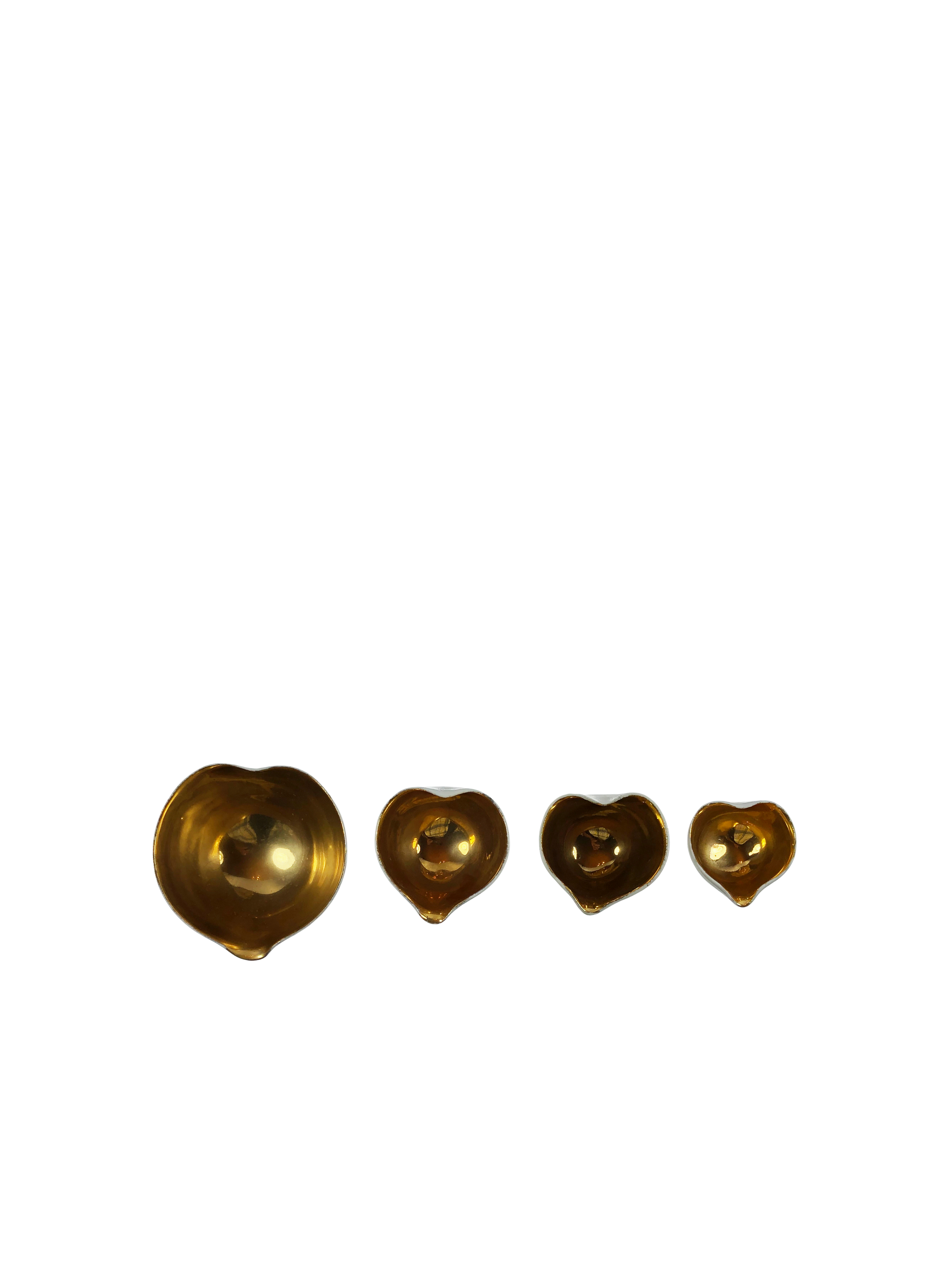 Shiny Gold Heart Bowl