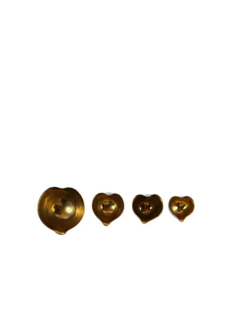 Shiny Gold Heart Bowl