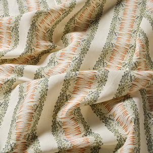 Carrot Stripe Medium Fabric - 8.5m 255gr