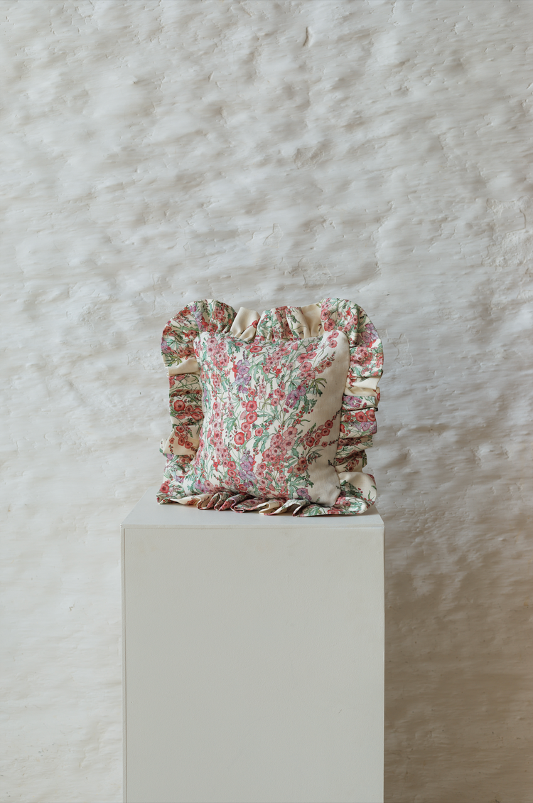 Sidalcea Cushion with Frill