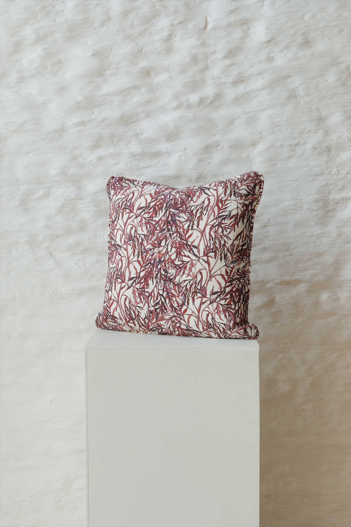 Elderflower Square Cushion