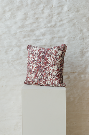 Elderflower Square Cushion
