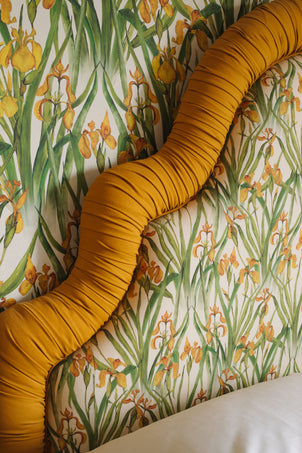 Yellow Iris Small Fabric