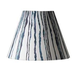 Organic Blue Stem Stripe Lampshade