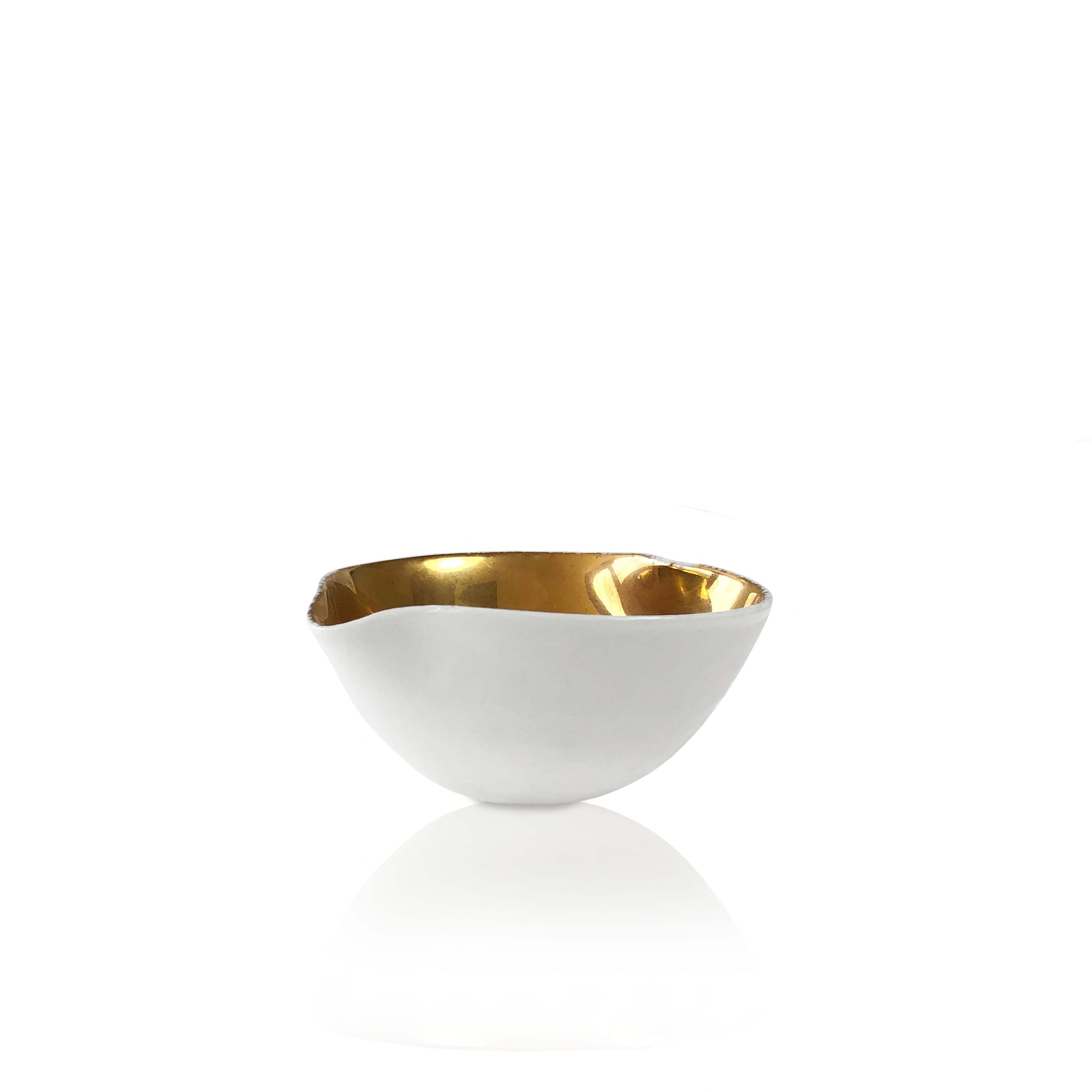 Shiny Gold Heart Bowl